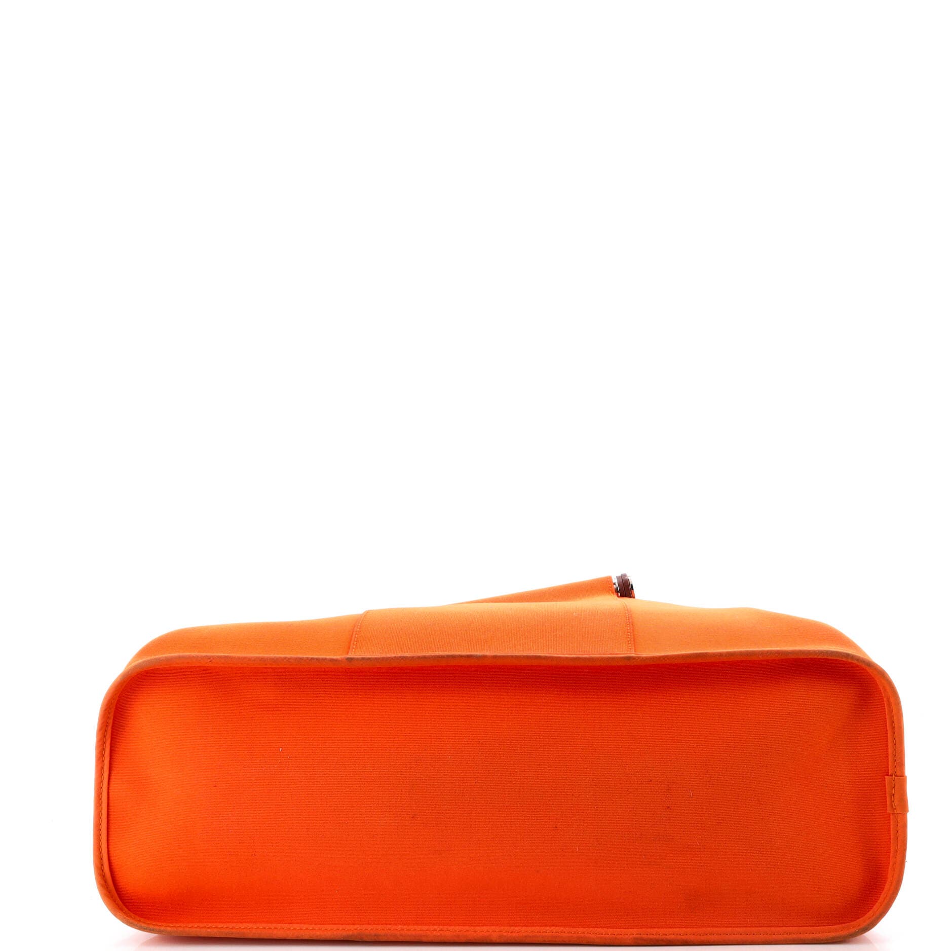 Pre-Owned Hermes Cabag Elan Toile and Leather 39, Alternate, color, Feu