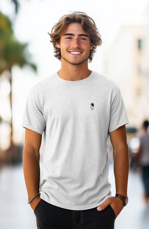 Dalix Astronaut Tee In Ash Gray