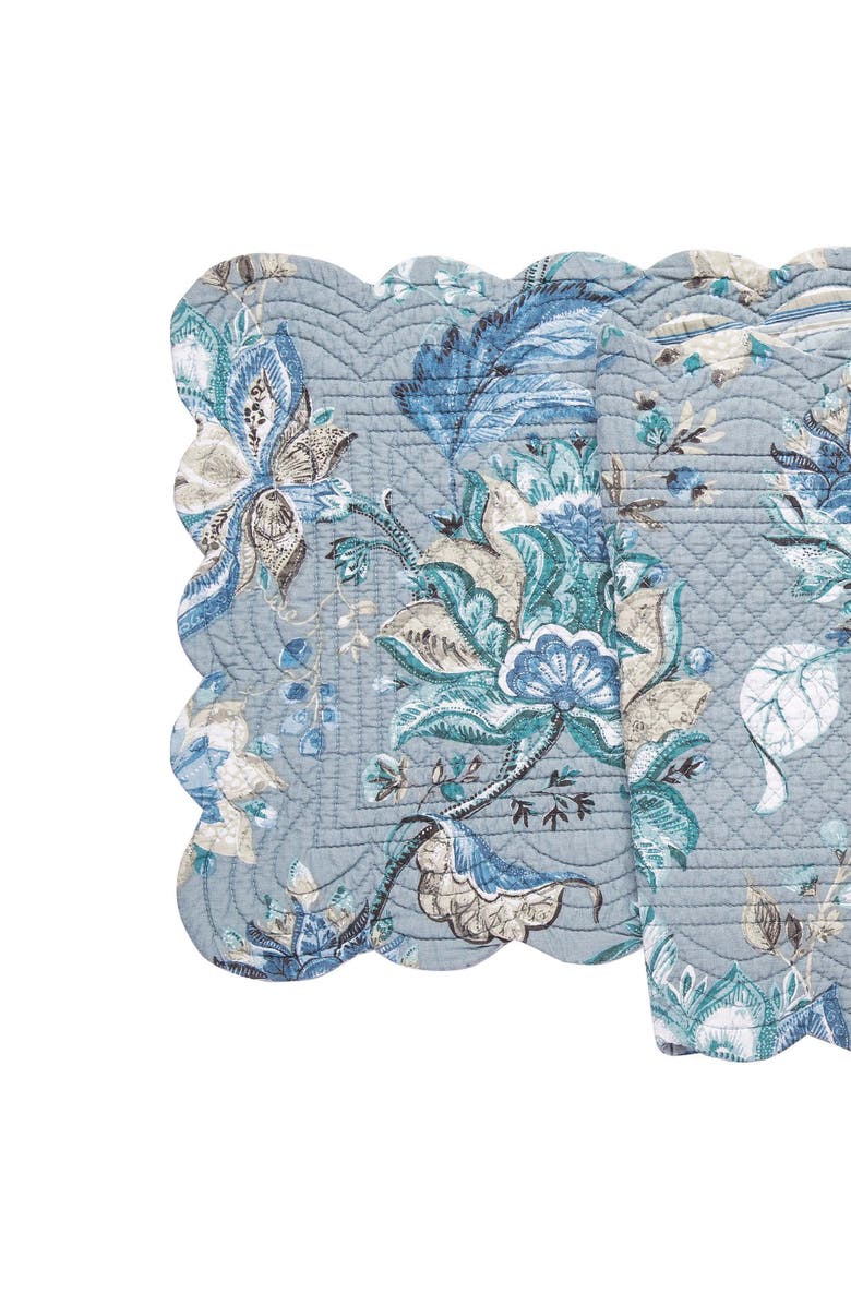 C&F Home Morrison Table Runner 14" x 51", Alternate, color, Green