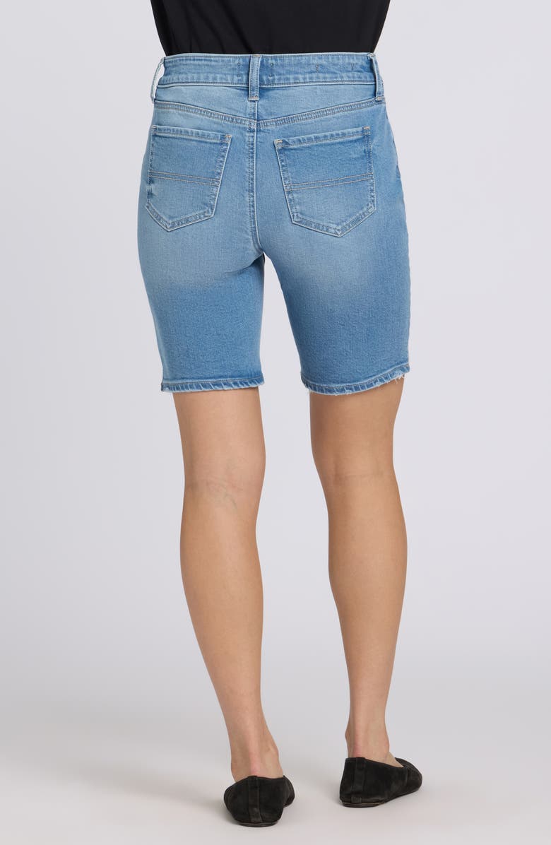 NYDJ Ella Side Slit Denim Shorts, Alternate, color, Vista Lakes