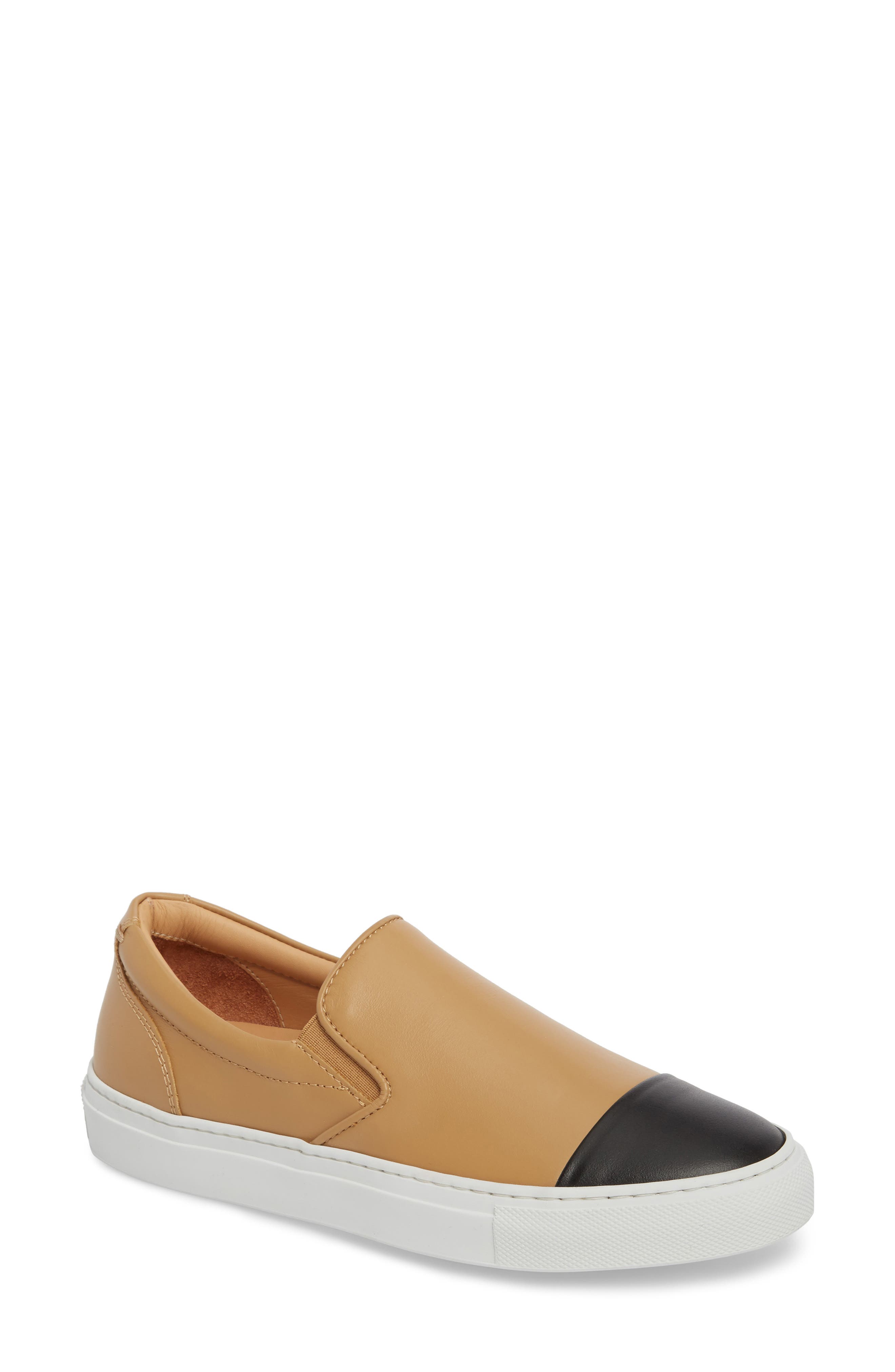 GREATS Wooster Cap Toe Slip-On Sneaker, Main, color, 