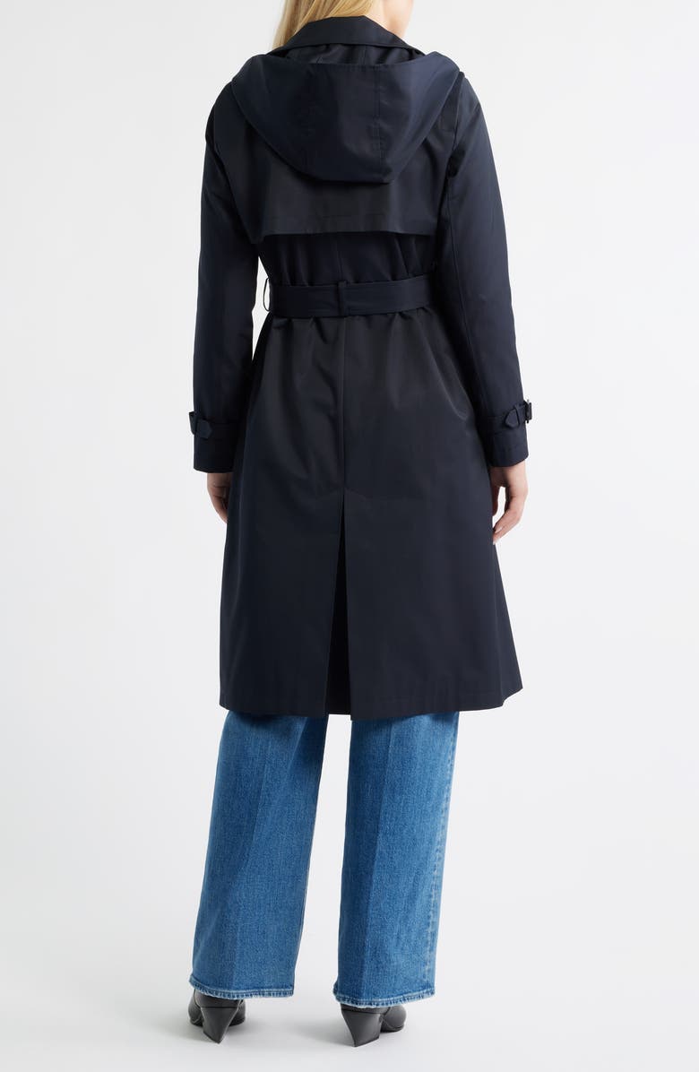 Double Breasted Belted Trench Coat