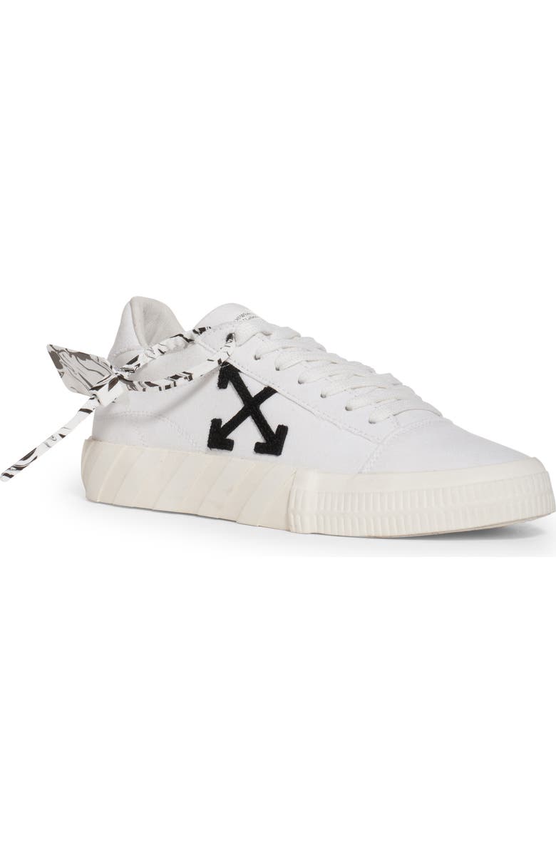 Off-White Eco Canvas Vulcanized Low Top Sneaker, Main, color,