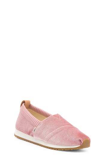 Toms Kids' Alpargata Resident Quilted Slip-on Sneaker In Pink