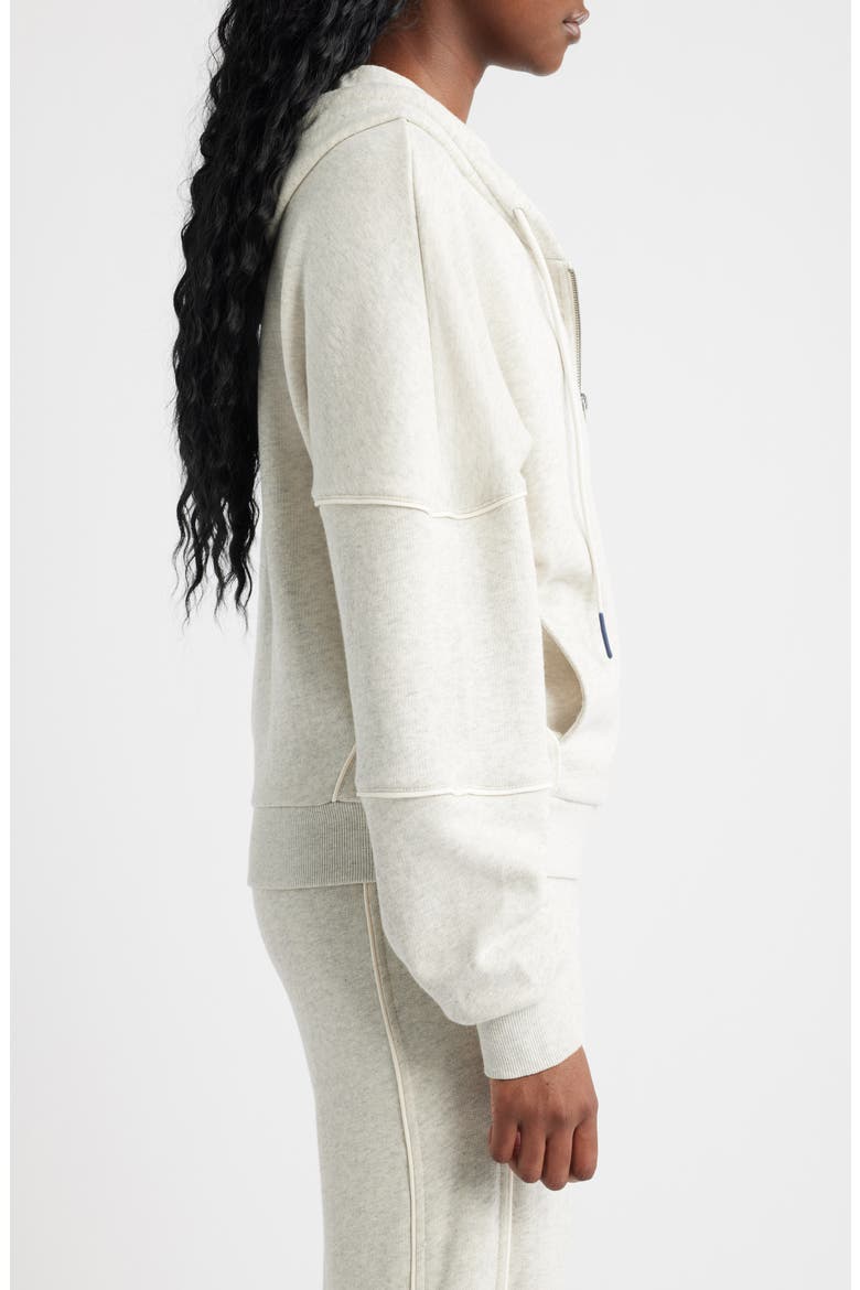 Surf Side Full Zip Hoodie, Alternate, color, GREY MARLE