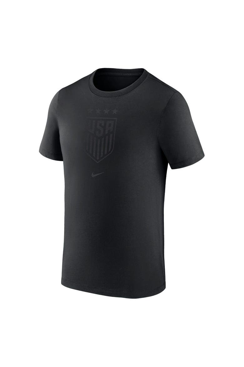 Men's Nike Black USWNT Crest T-Shirt, Alternate, color, Black