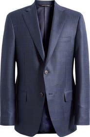 Heritage Gold Regular Fit Milano Plaid Wool Sport Coat
