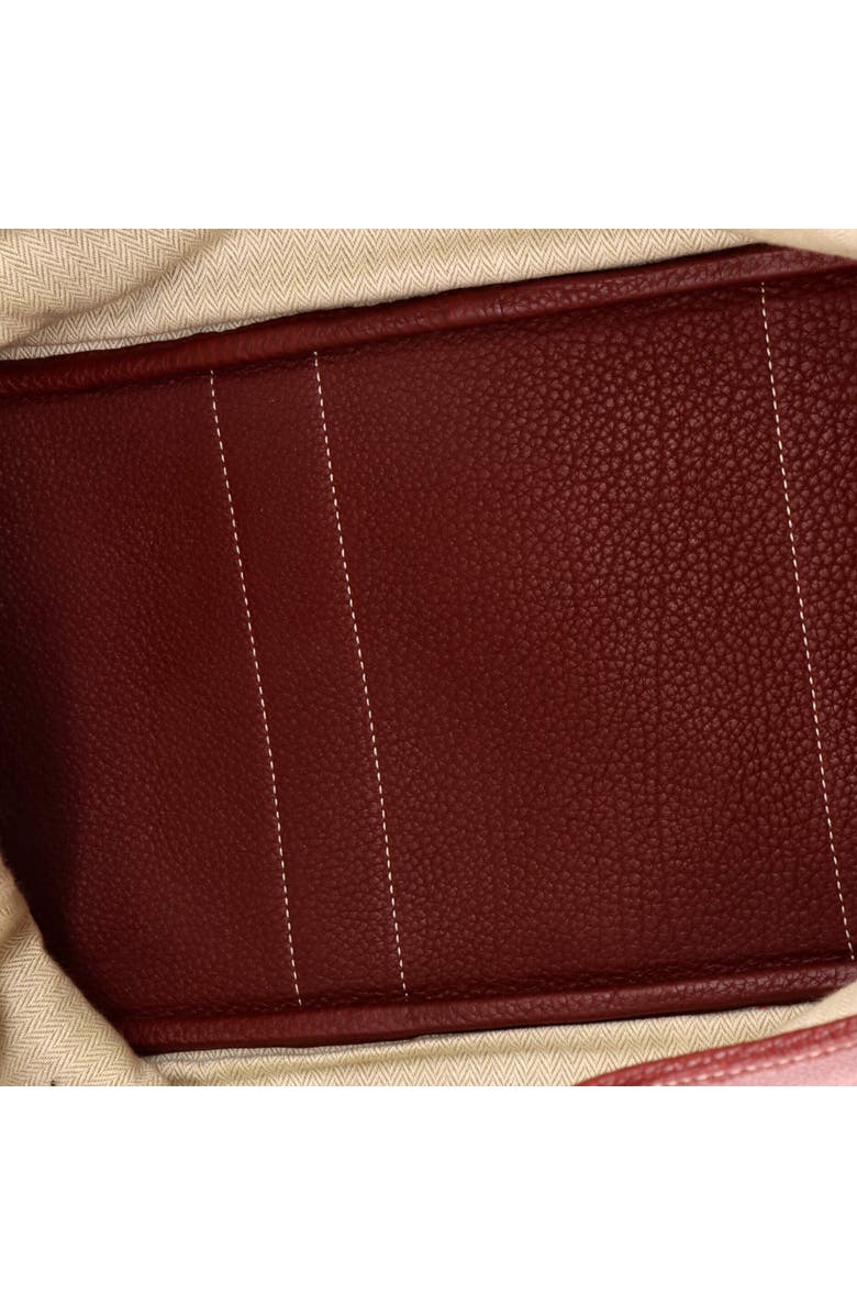 Pre-Owned Hermes Garden Party Tote Leather 36, Alternate, color, Rouge H