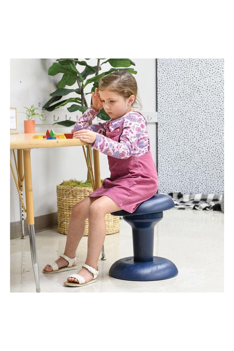 Bouncyband® Wobble & Twist Stool, Alternate, color, Blue