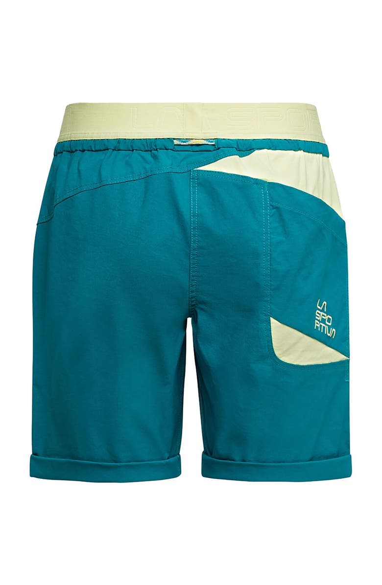 La Sportiva Mantra Short - Women's, Alternate, color, Everglade/Zest