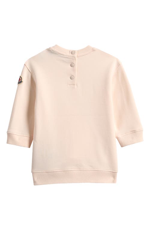 Moncler Kids' Sweatshirt Dress In Pink