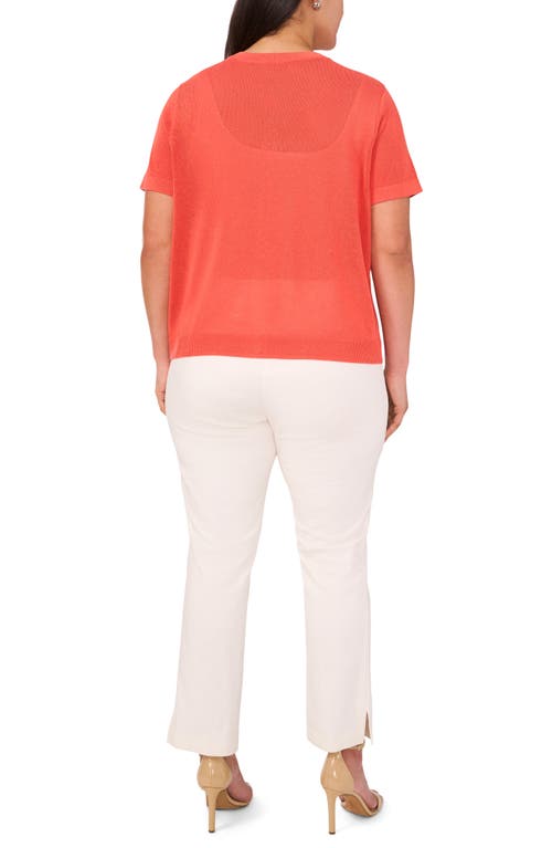 Halogenr Halogen(r) Short Sleeve Cardigan
