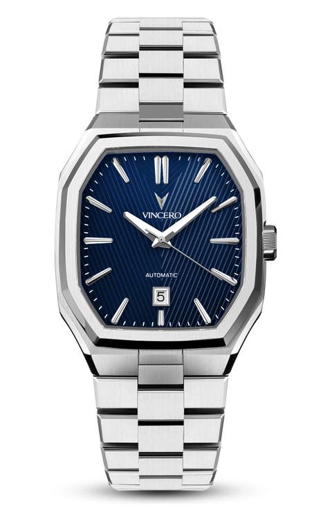 Inception Blue Shift Automatic Bracelet Watch, 38mm