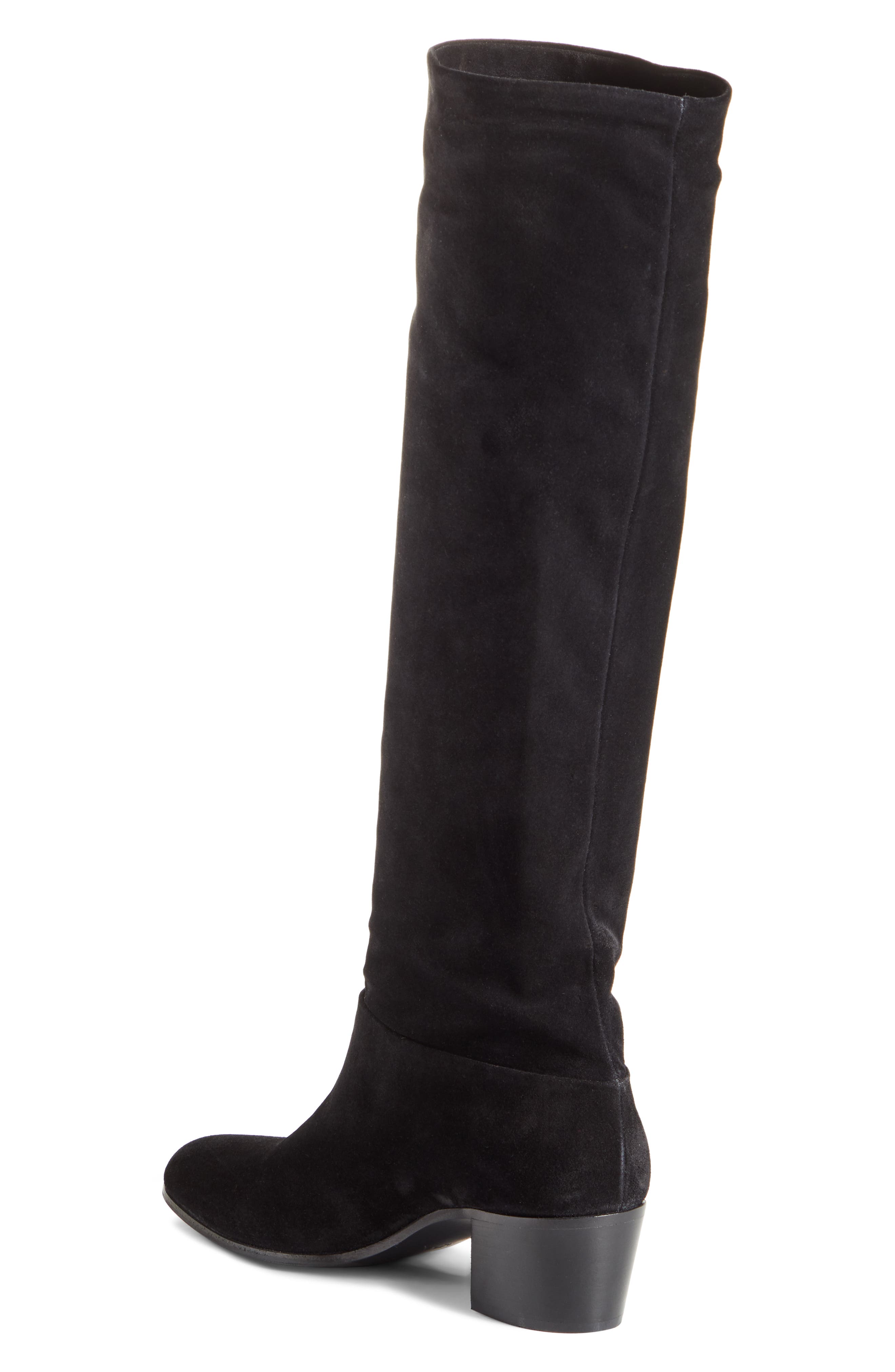 Prada Knee High Boot, Alternate, color, 