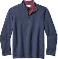 Tommy Bahama Flipview Reversible Half Zip Pullover