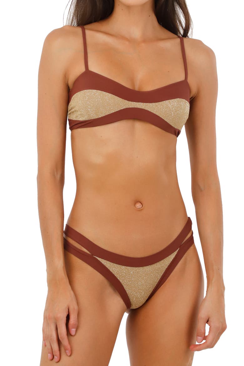 Array Bikini Bottoms, Alternate, color, GOLD RED