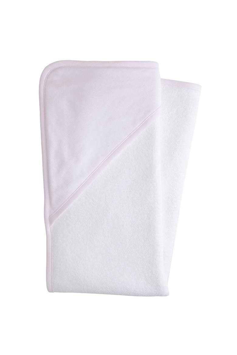 Kids' Hooded Towel, Alternate, color, Light Pink Stripe