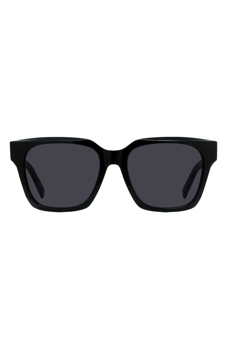 Givenchy 56mm Day Square Sunglasses, Main, color, 