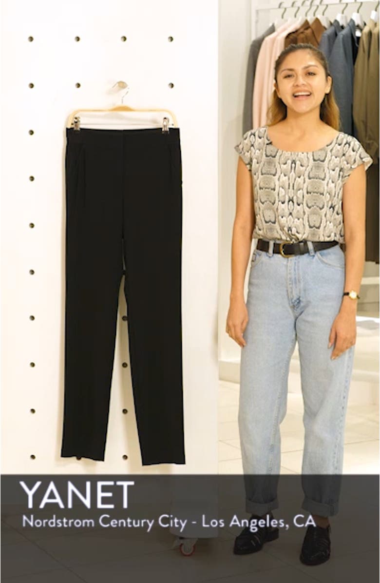 Magic Stretch Wool Crepe Pants, sales video thumbnail