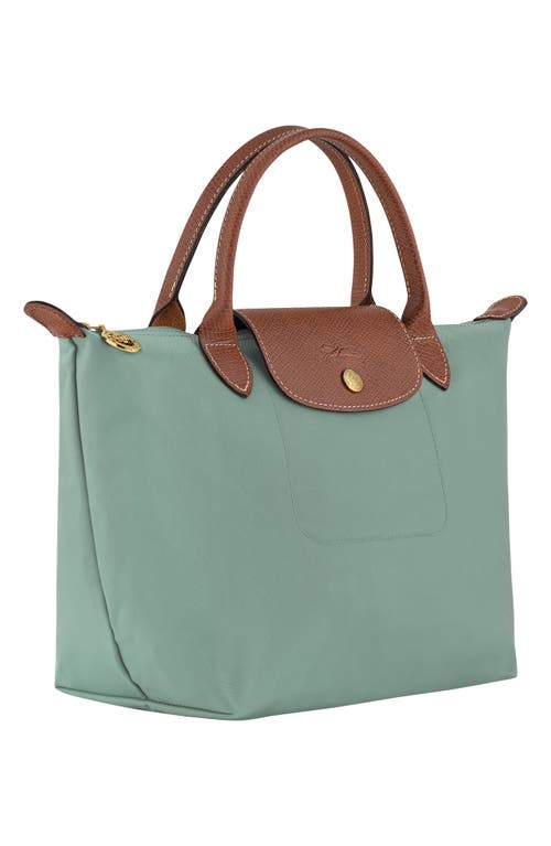 Longchamp Small Le Pliage Original Top Handle Bag In Green