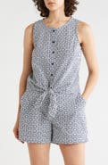 Sanctuary Socialize Eyelet Tie Hem Tank