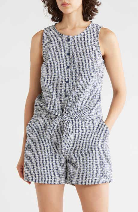 Sanctuary Socialize Eyelet Tie Hem Tank