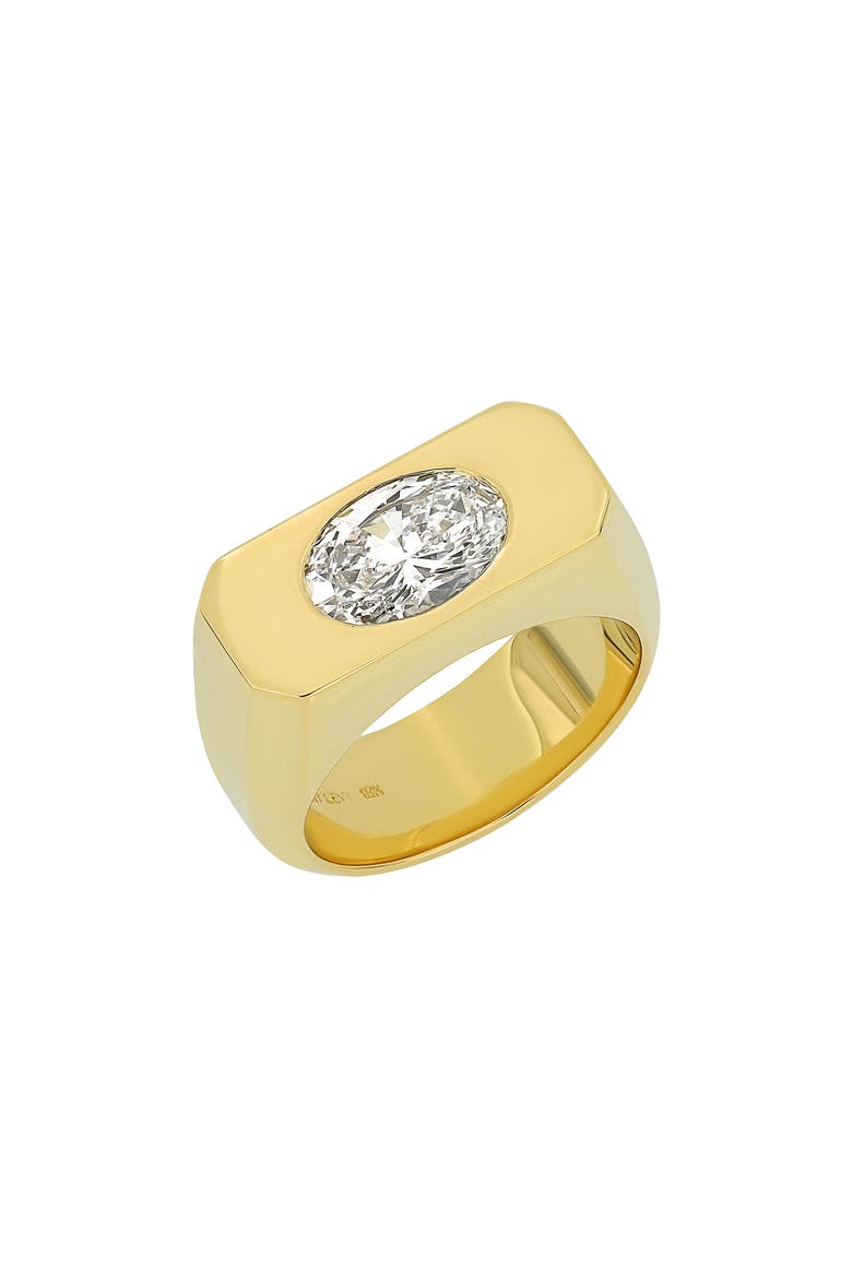 Katharine Diamond Statement Ring (Nordstrom Exclusive), Main, color, 18K YELLOW GOLD