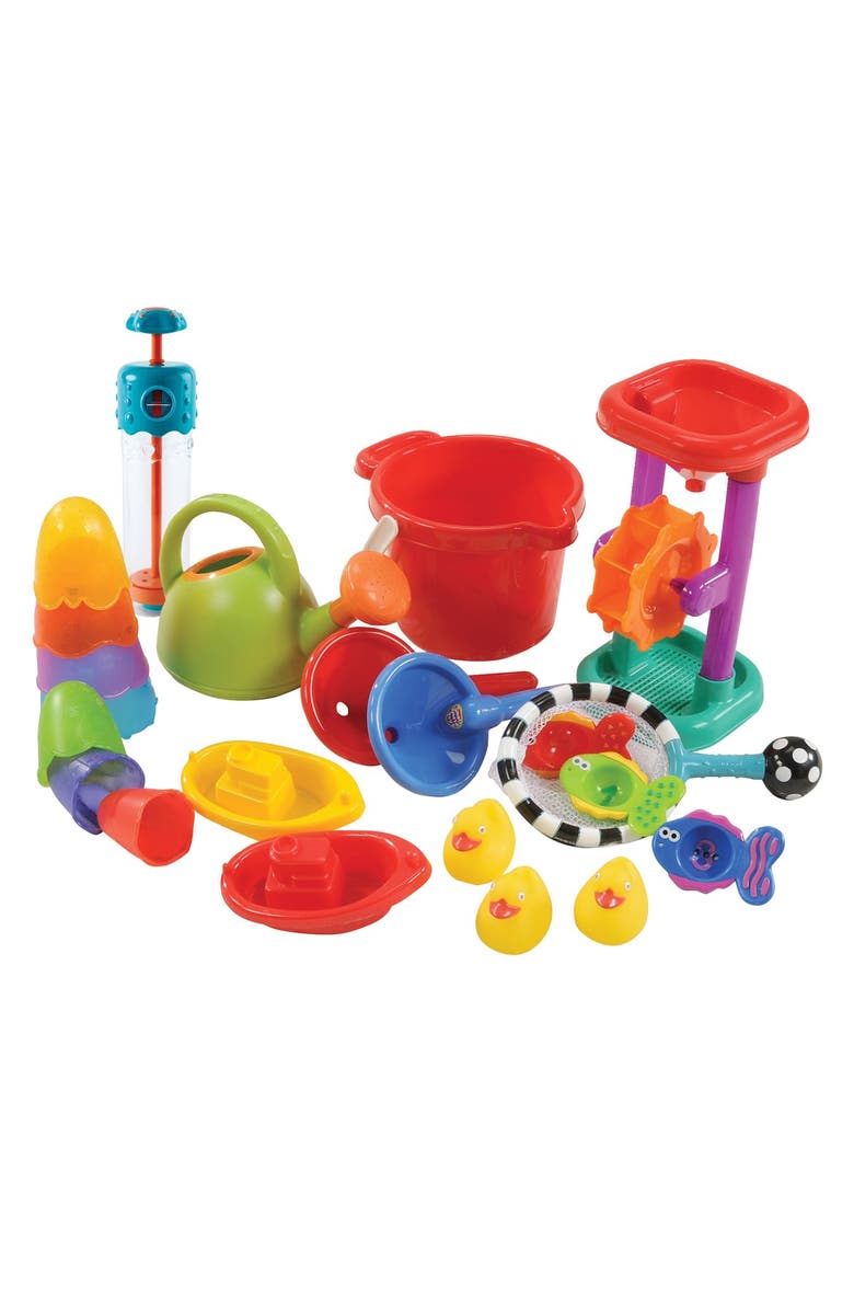 Kaplan Early Learning Company Waterworks Sand and Water Play Set, Main, color, Multicolor