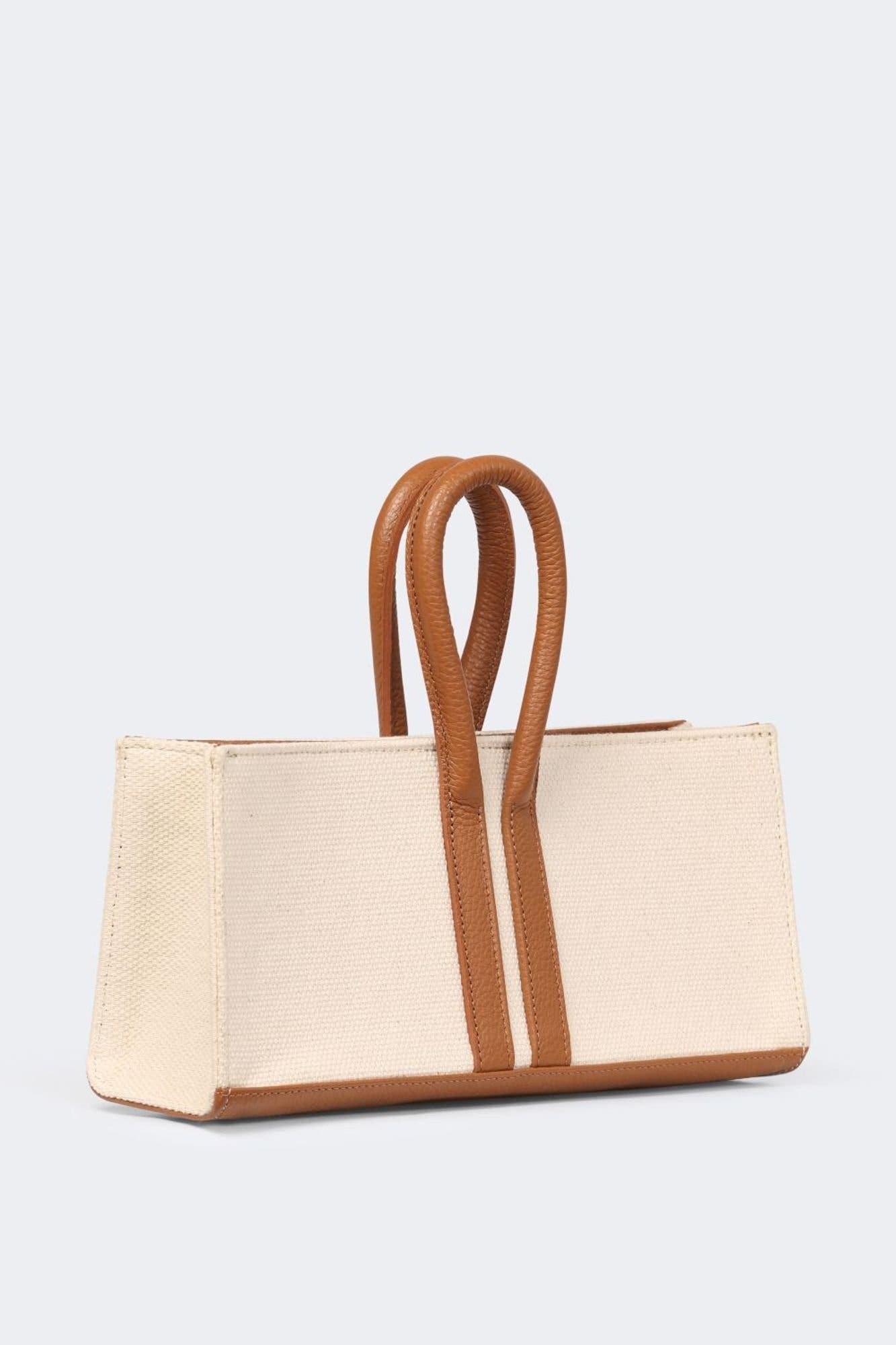 Mini Sally Canvas Tote, Alternate, color, Caramel