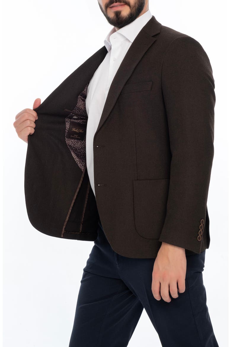 Solid Sport Coat, Alternate, color, DARK BROWN
