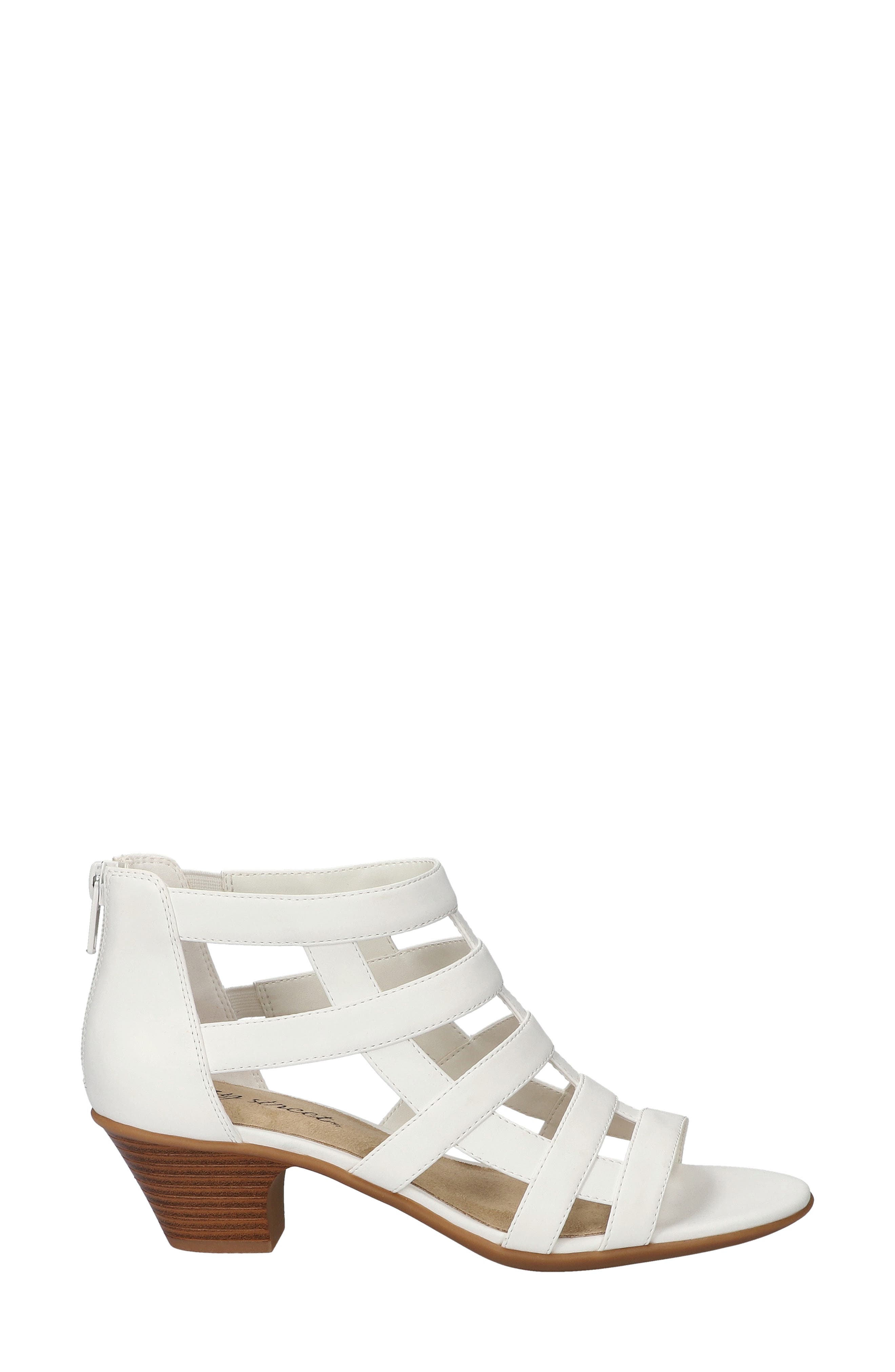 Marg Sandal, Alternate, color, WHITE