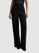 The Fold Adelaide Clever Crepe Wide Leg Trousers