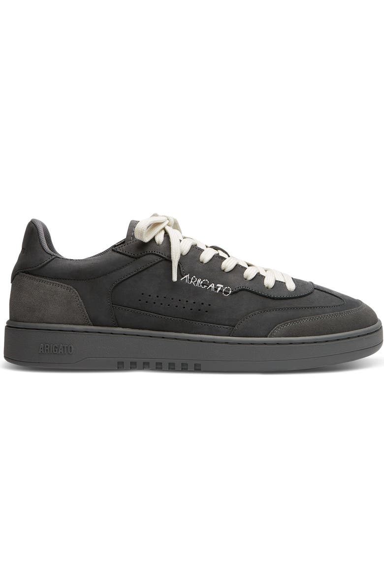 Axel Arigato Dice T-Toe Leather Sneaker, Alternate, color, Off Black/Off Black