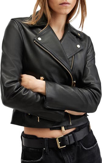 Dalby Leather Biker Jacket