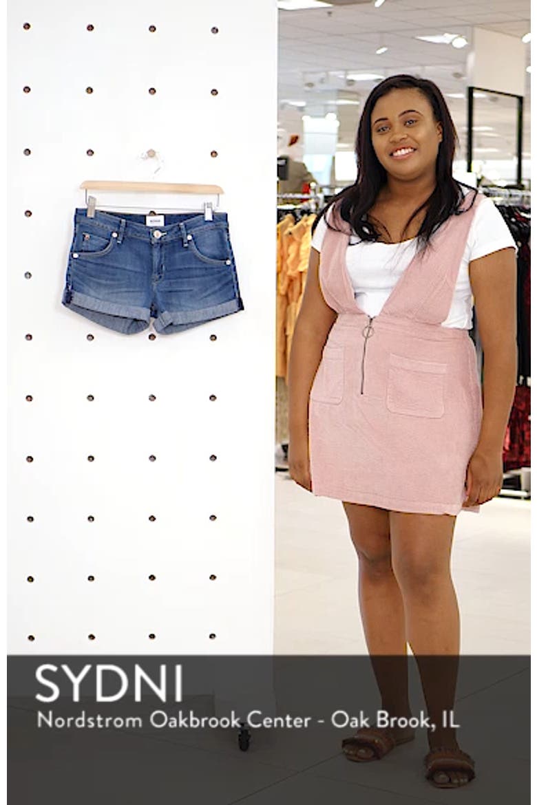 Cuff Denim Shorts video
