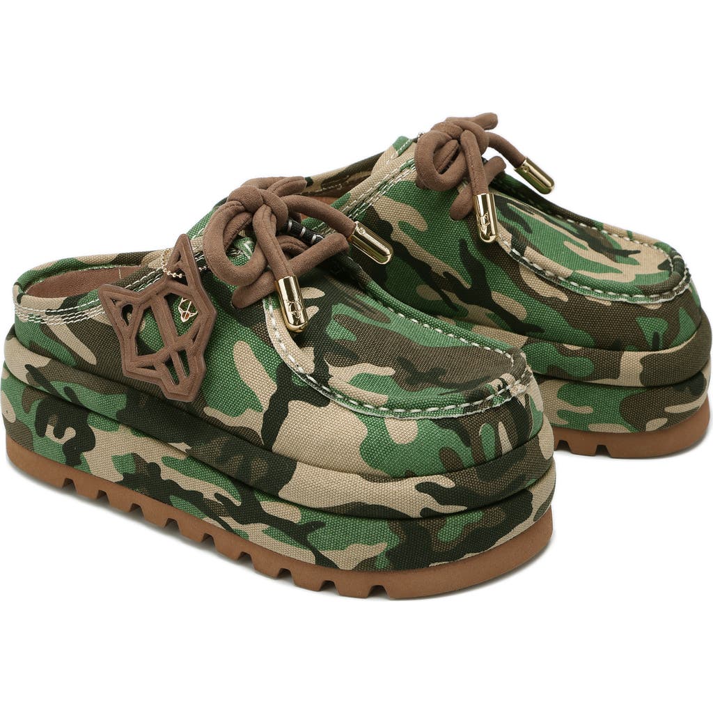 NAKED WOLFE NAKED WOLFE BLIZZARD GENUINE SHEARLING PLATFORM CLOG