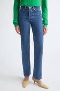 RÙADH Agnes High Waist Straight Leg Jeans
