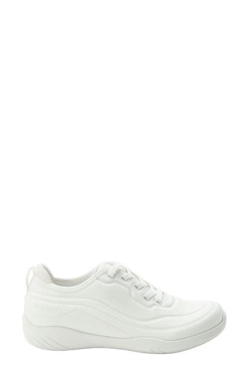 Alegria By Pg Lite Liber8 Water Repellent Sneaker In White