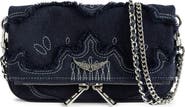 Zadig & Voltaire Rock Nano Denim Crossbody Bag
