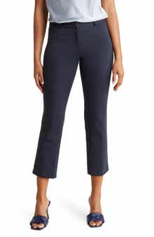 Amanda & Chelsea Chelsea Straight Leg Cotton Blend Pants
