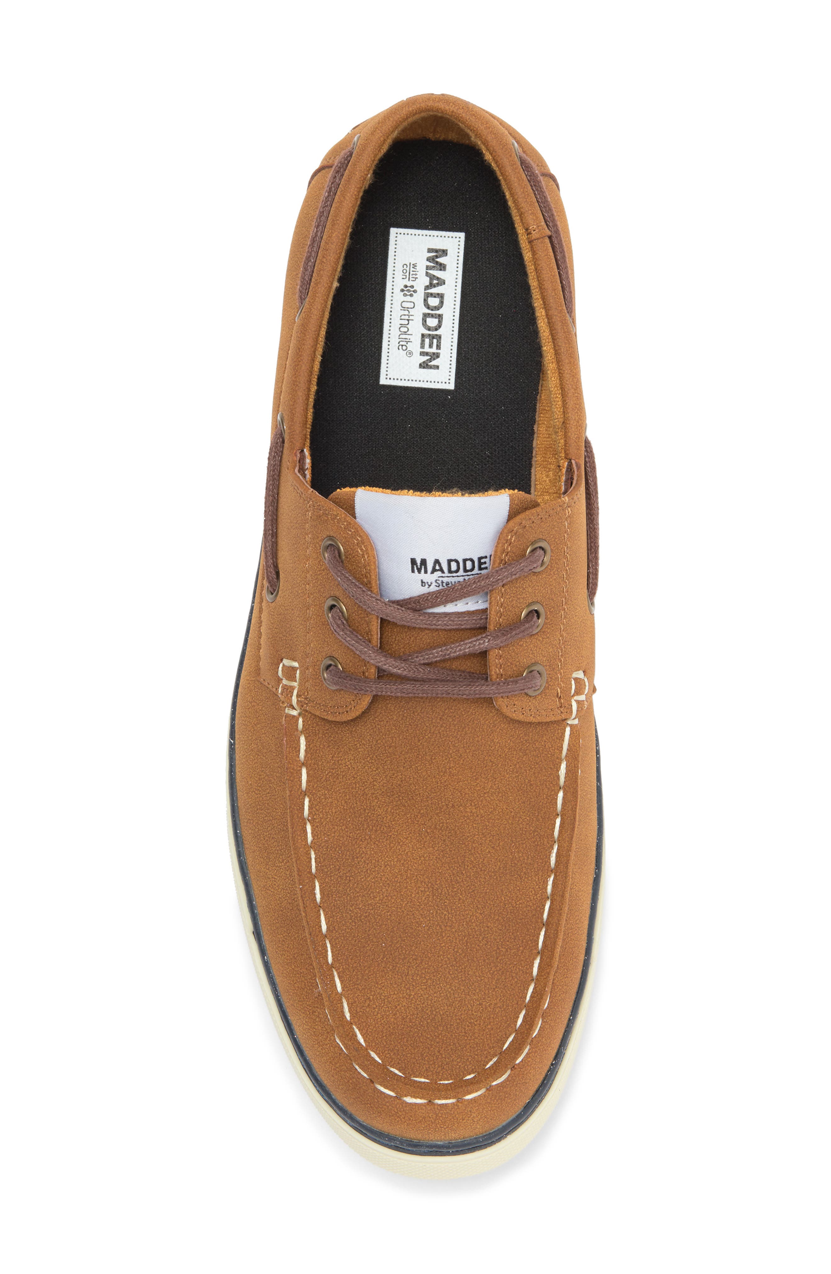 MADDEN Ommny Boat Shoe, Alternate, color, Cognac