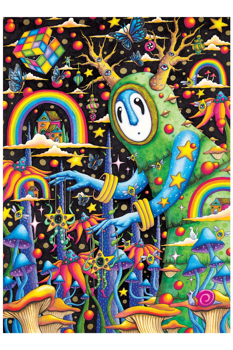 The World Was Mad 1000 Piece Puzzle, Alternate, color, Multicolor