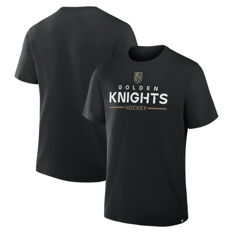 Men
s Fanatics Black Vegas Golden Knights Authentic Pro Primary T-Shirt