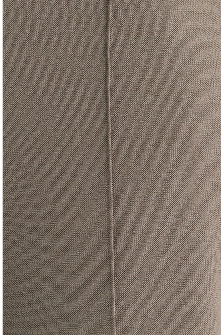 Seamed High Waist Wide Leg Pants, Alternate, color, COBBLESTONE