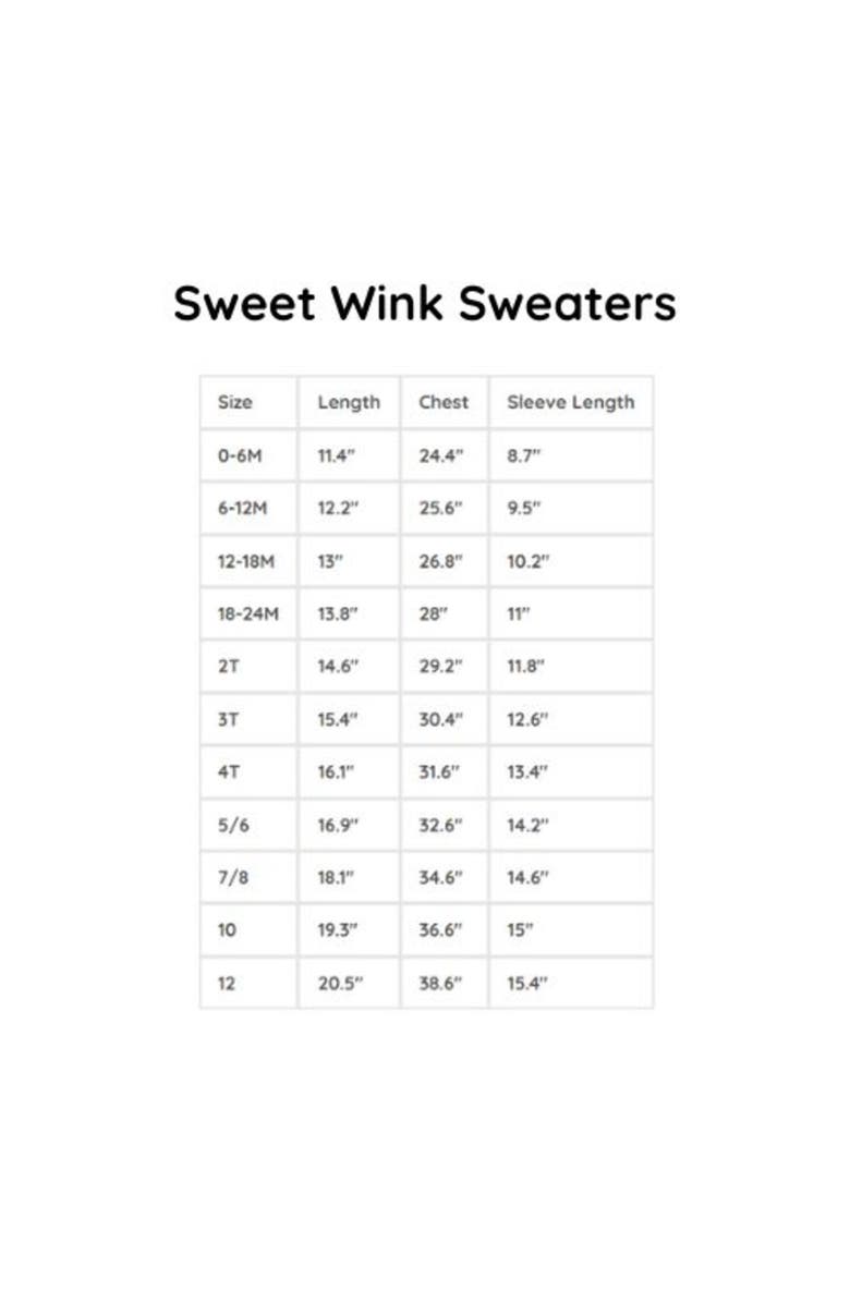 Sweet Wink Cherry Bow Knit Sweater, Alternate, color, Light Pink
