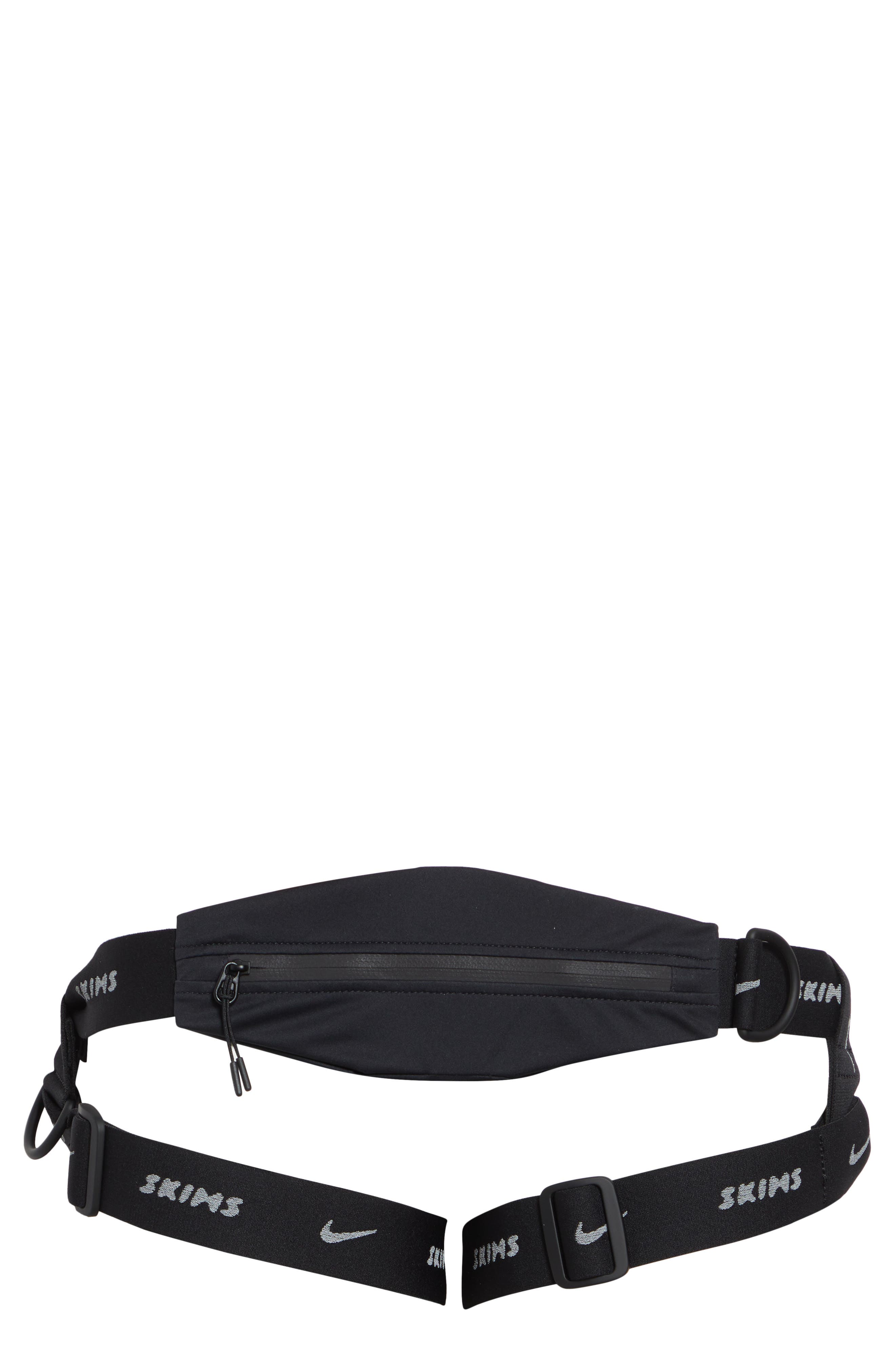 Nike Slim Waistpack, Main, color, Obsidian/ Silver