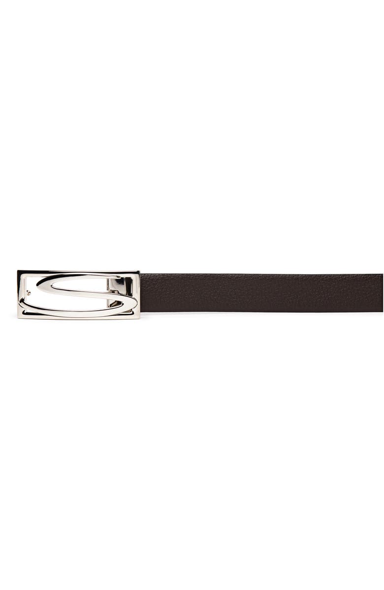 Santoni Reversible Leather Belt, Alternate, color,