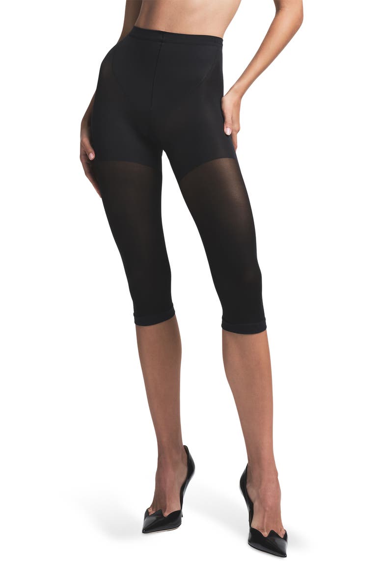 Shaping Capri Tights, Main, color, ONYX