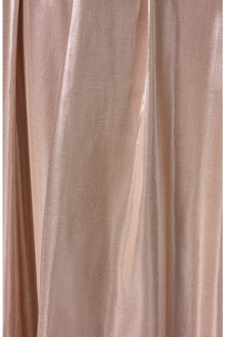 Shine Pleated Midi Skirt, Alternate, color, SNOW PETAL/ SILVER