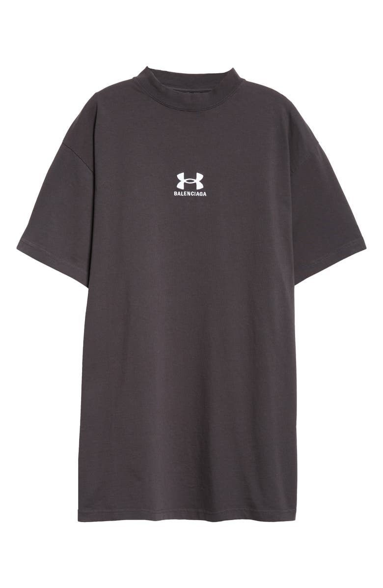 Balenciaga x Under Armour<sup>®</sup> Oversize Logo Embroidered T-Shirt, Alternate, color, 